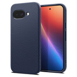 Google Pixel 9a Spigen Liquid Air - Fleksibelt Plast Deksel - Blå