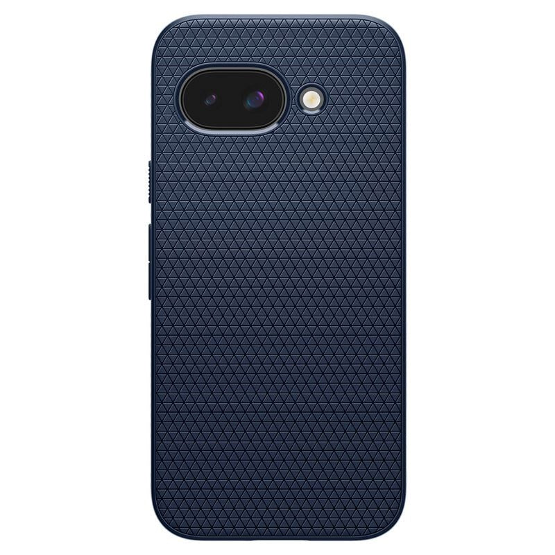 Google Pixel 9a Spigen Liquid Air - Fleksibelt Plast Deksel - Blå