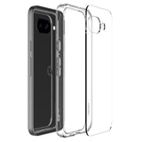 Google Pixel 9a Spigen Hybrid Crystal Clear Deksel - Gjennomsiktig