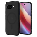 Google Pixel 9a Spigen Ultra Hybrid Deksel - MagSafe Kompatibel - Svart