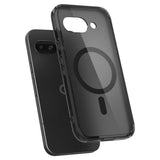 Google Pixel 9a Spigen Ultra Hybrid Deksel - MagSafe Kompatibel - Svart