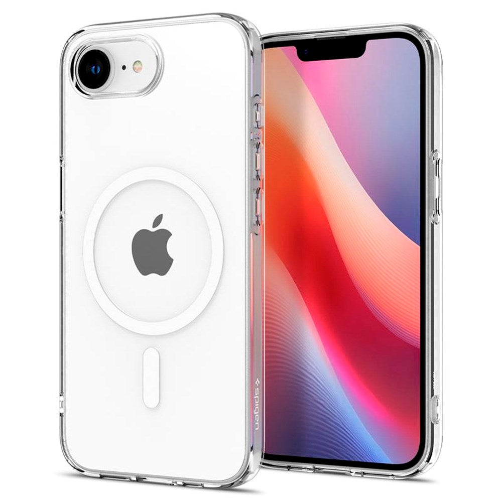 iPhone 17e / 16e Spigen Crystal Flex Deksel - MagSafe Kompatibel - Gjennomsiktig