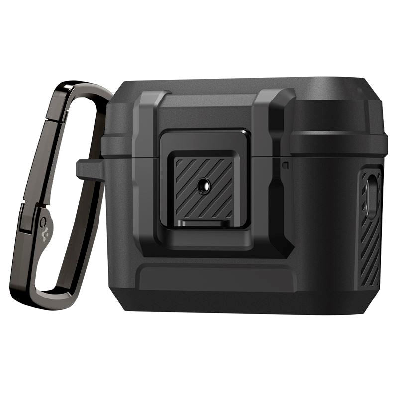 Apple AirPods Pro (3. gen.) Spigen Lock Fit Deksel - Matte Black