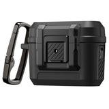 Apple AirPods Pro (3. gen.) Spigen Lock Fit Deksel - Matte Black