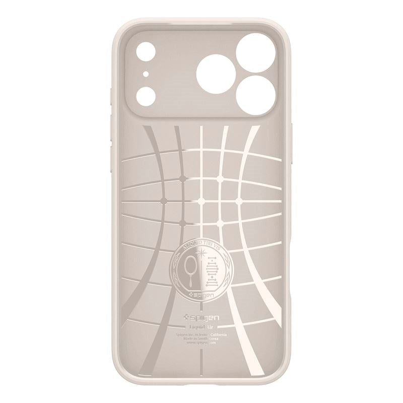 iPhone 17 Pro Max Spigen Liquid Air Deksel - Beige