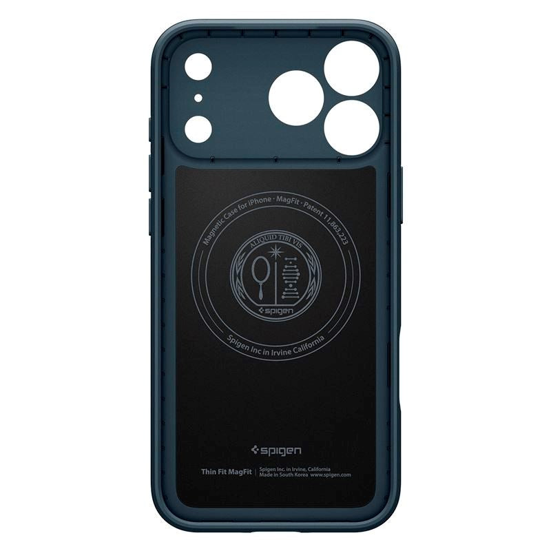 iPhone 17 Pro Max Spigen Thin Fit Deksel - MagSafe Kompatibel - Blå