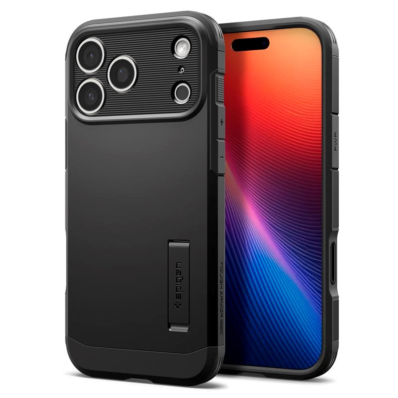 iPhone 17 Pro Spigen Tough Armor T Deksel - MagSafe Kompatibel - Svart