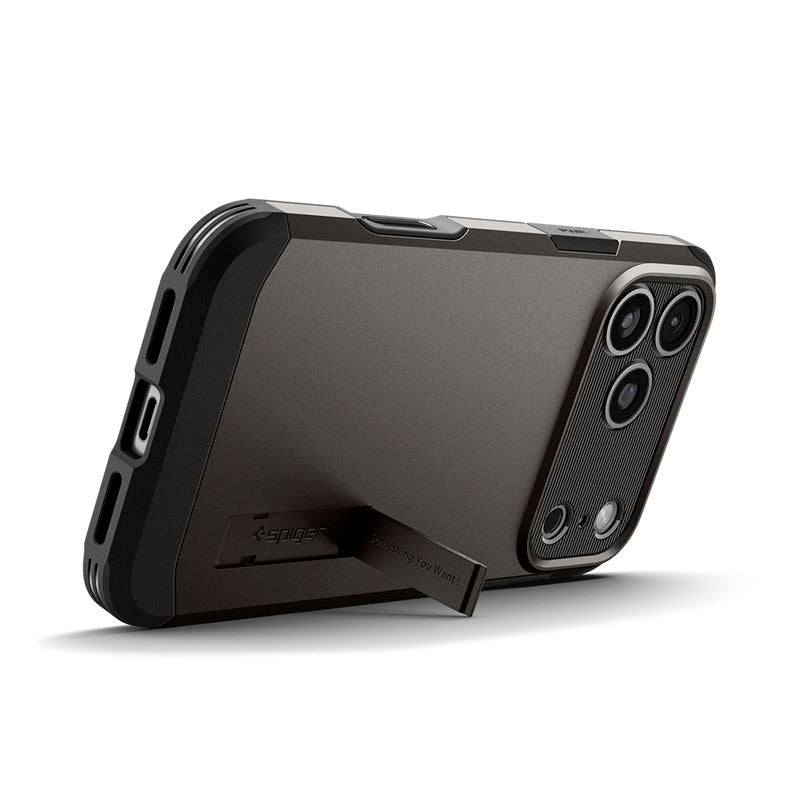 iPhone 17 Pro Spigen Tough Armor T Deksel - MagSafe Kompatibel - Grå