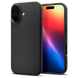 iPhone 17 Spigen Liquid Air Deksel - Svart