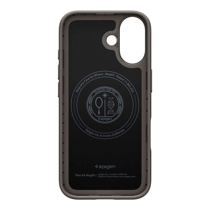 iPhone 17 Spigen Thin Fit Deksel - MagSafe Kompatibel - Grå