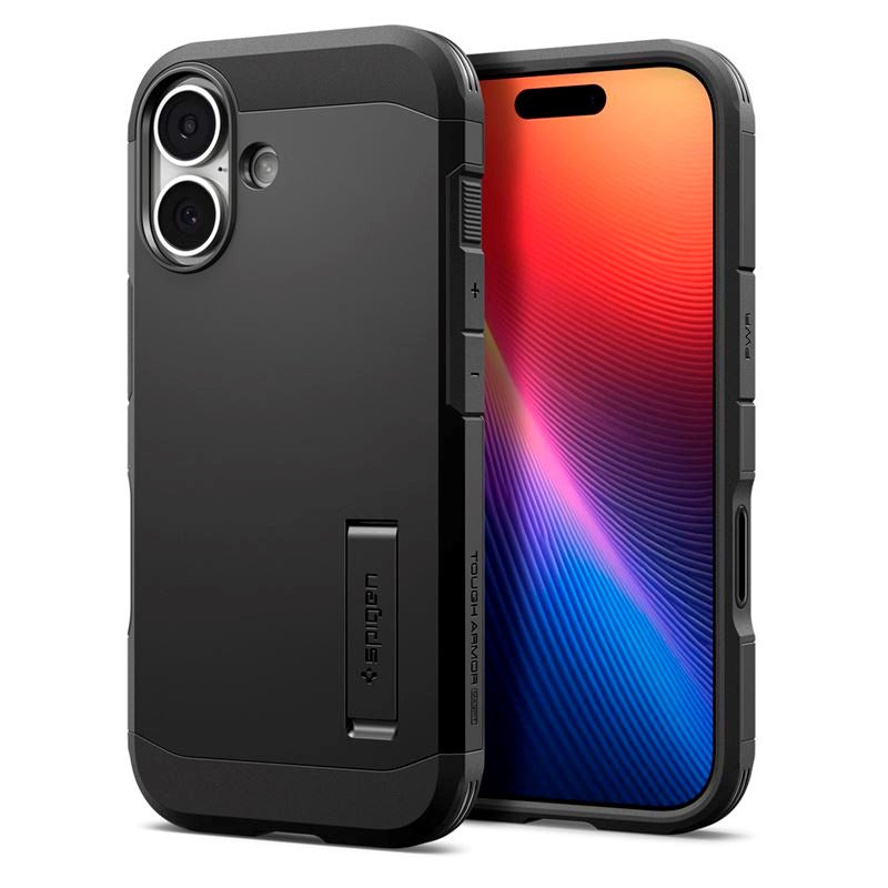 iPhone 17 Spigen Tough Armor T Deksel - MagSafe Kompatibel - Svart