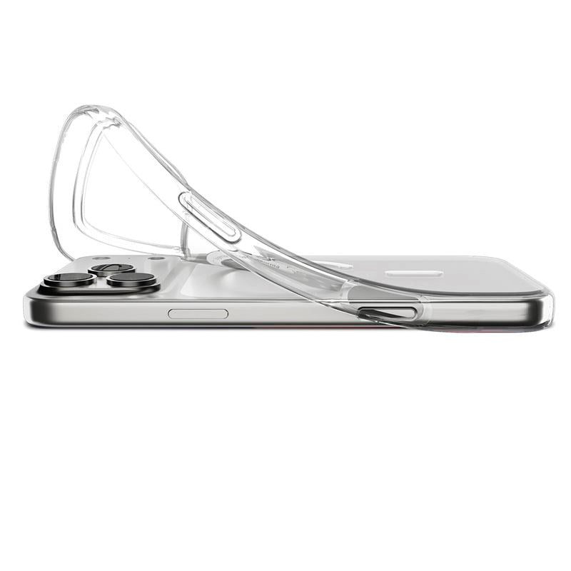 iPhone 17 Pro Spigen Liquid Crystal Deksel - MagSafe Kompatibel - Gjennomsiktig