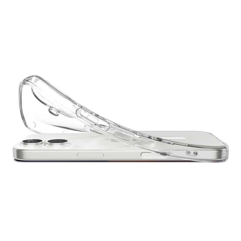 iPhone 17 Spigen Liquid Crystal Deksel - MagSafe Kompatibel - Gjennomsiktig