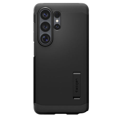 Samsung Galaxy S26 Ultra Spigen Tough Armor Hybrid Deksel m. Stativfunksjon - MagSafe Kompatibel - Svart
