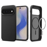 Google Pixel 11 Pro Spigen Liquid Air Deksel - MagSafe Kompatibel - Svart