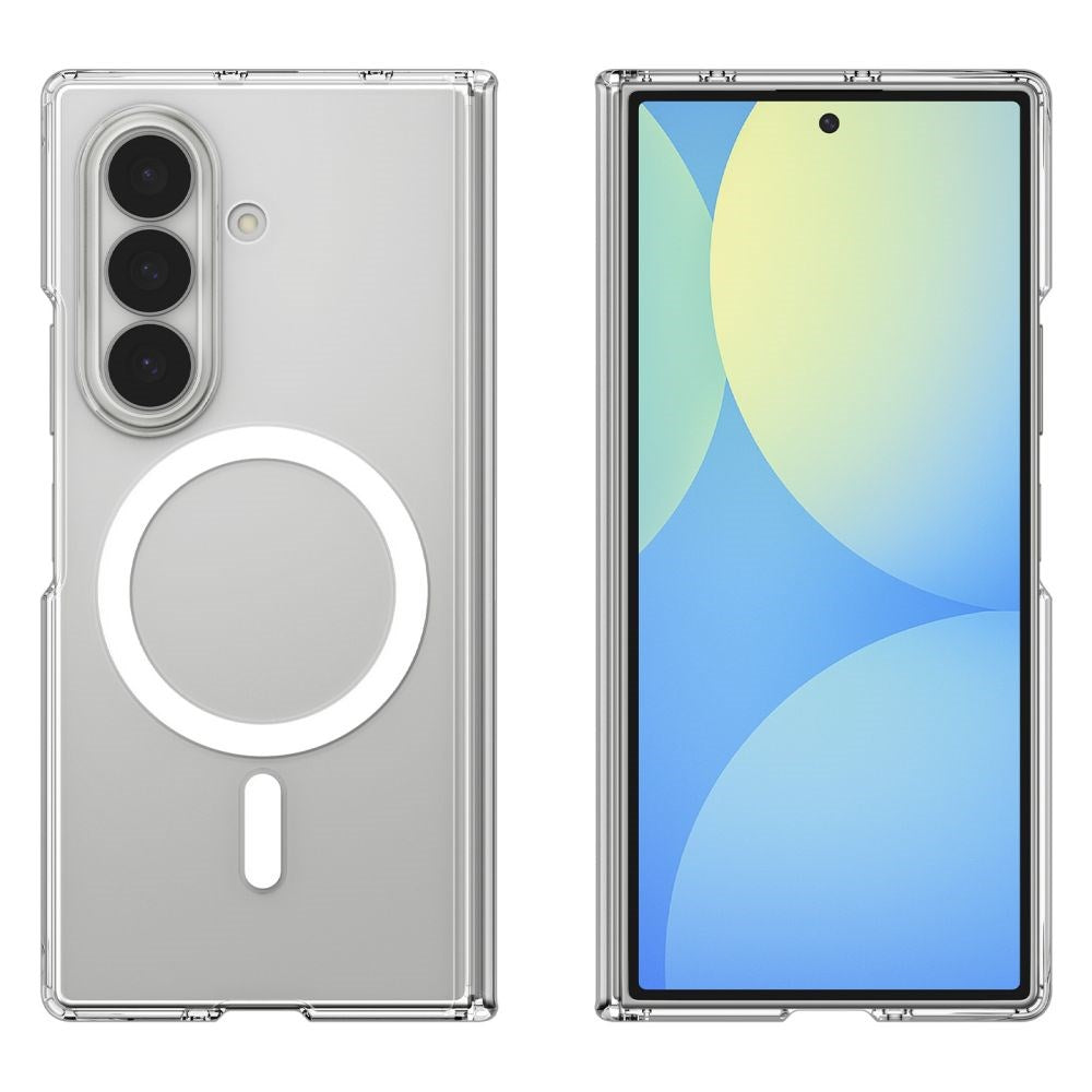 Samsung Galaxy Z Fold8 Ultra Spigen Air Skin Zero Cover - MagSafe Kompatibel - Gjennomsiktig / Hvit