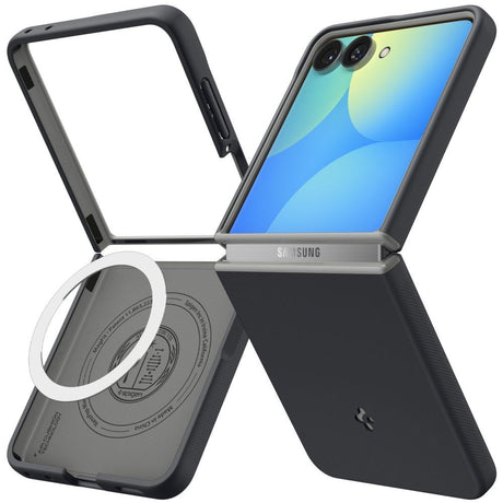 Samsung Galaxy Z Flip8 Nano Pop Deksel - MagSafe Kompatibel - Svart