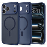 iPhone 18 Pro Max / 17 Pro Max Spigen Ultra Hybrid Deksel - MagSafe Kompatibel - Matt Blå