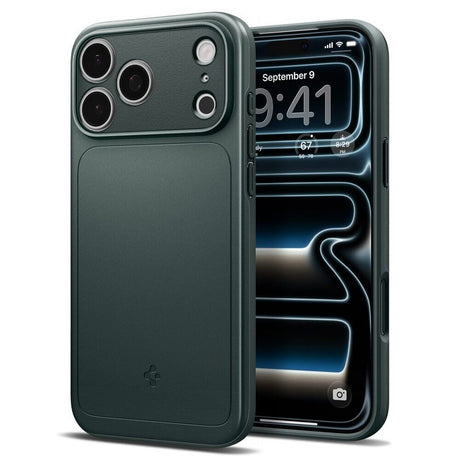 iPhone 18 Pro Max / 17 Pro Max Spigen Thin Fit Deksel - MagSafe Kompatibel - Grønn