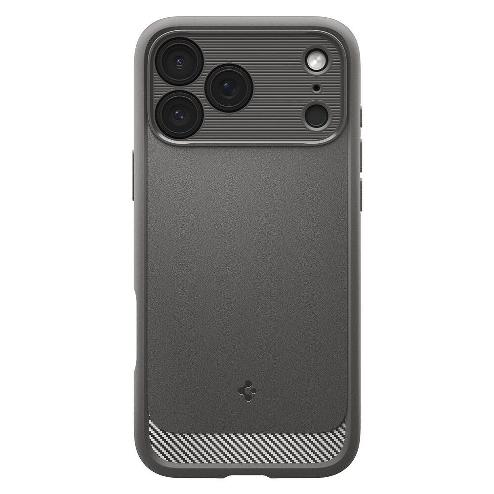 iPhone 18 Pro / 17 Pro Spigen Rugged Armor Deksel - MagSafe Kompatibel - Grå