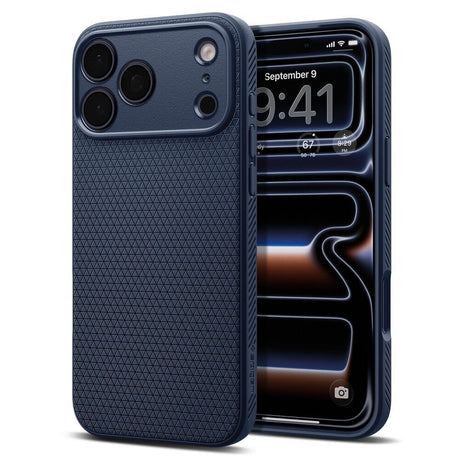 iPhone 18 Pro Max / 17 Pro Max Spigen Liquid Air Deksel - Blå