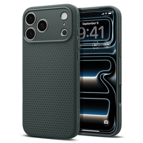 iPhone 18 Pro Max / 17 Pro Max Spigen Liquid Air Deksel - Grønn
