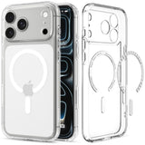 iPhone 18 Pro / 17 Pro Spigen Ultra Hybrid Deksel - MagSafe Kompatibel - Gjennomsiktig / Hvit