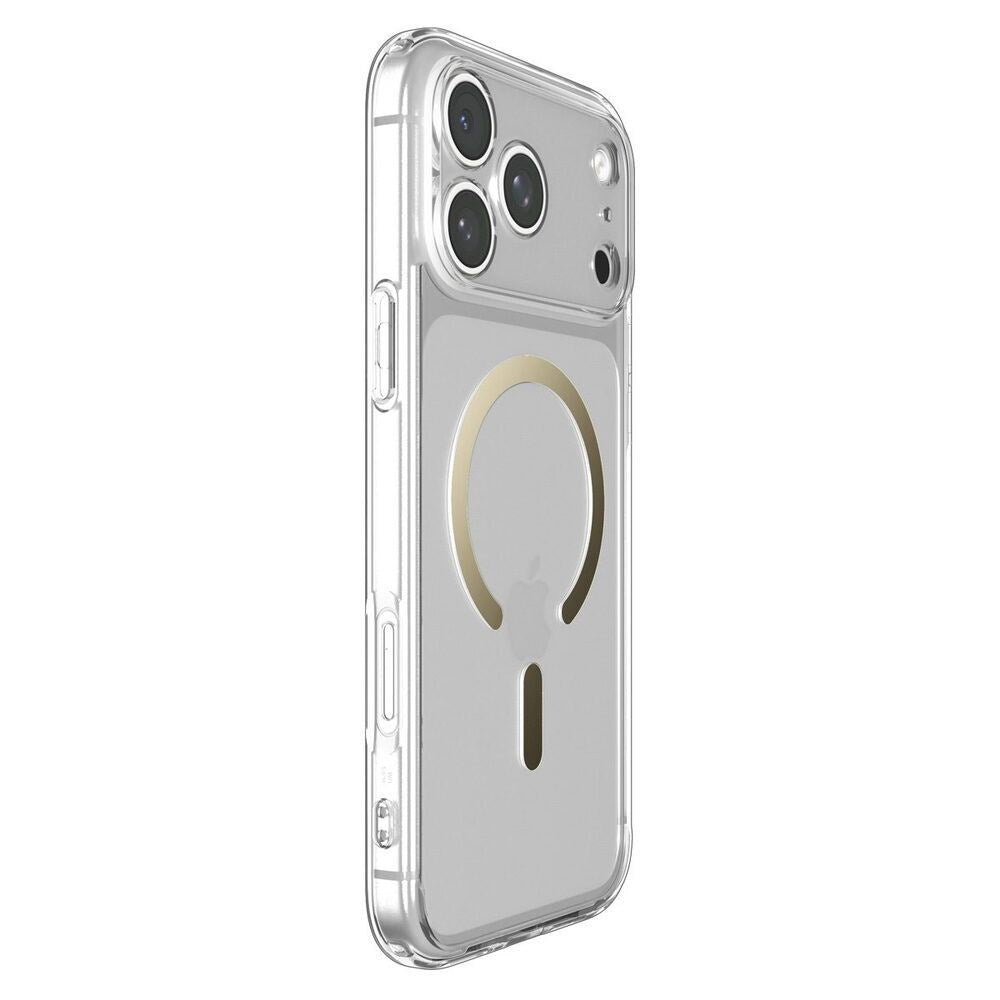 iPhone 18 Pro / 17 Pro Spigen Ultra Hybrid Deksel - MagSafe Kompatibel - Gjennomsiktig / Gull