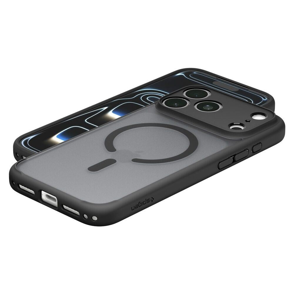 iPhone 18 Pro / 17 Pro Spigen Ultra Hybrid Deksel - MagSafe Kompatibel - Matt Svart