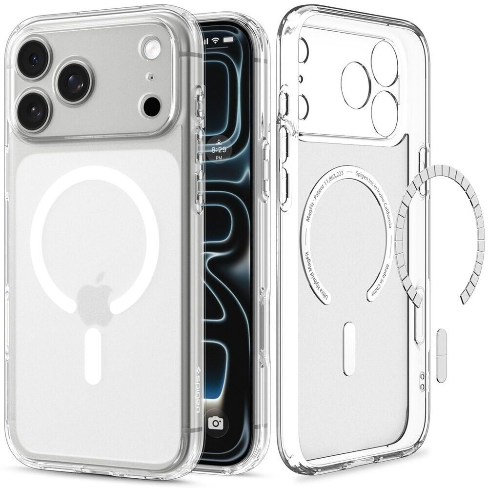 iPhone 18 Pro Max / 17 Pro Max Spigen Ultra Hybrid Deksel - MagSafe Kompatibel - Matt Hvit