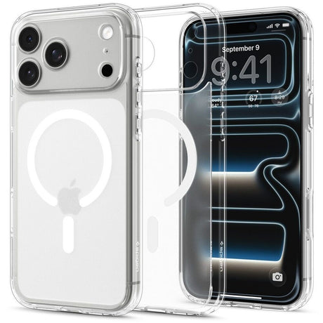 iPhone 18 Pro / 17 Pro Spigen Ultra Hybrid Deksel - MagSafe Kompatibel - Matt Hvit