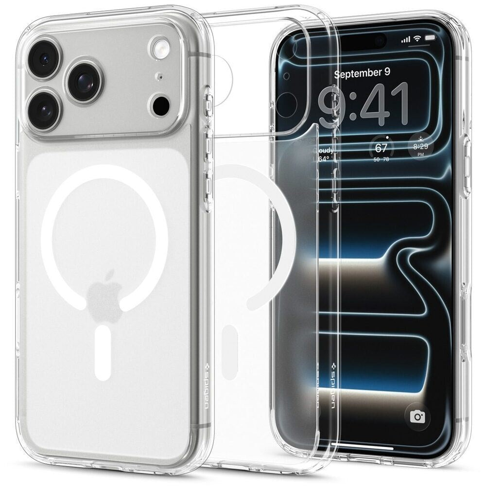 iPhone 18 Pro Max / 17 Pro Max Spigen Ultra Hybrid Deksel - MagSafe Kompatibel - Matt Hvit