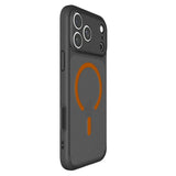 iPhone 18 Pro / 17 Pro Spigen Ultra Hybrid Deksel - MagSafe Kompatibel - Matt Svart / Oransje