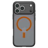 iPhone 18 Pro / 17 Pro Spigen Ultra Hybrid Deksel - MagSafe Kompatibel - Matt Svart / Oransje