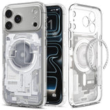 iPhone 18 Pro Max / 17 Pro Max Spigen Ultra Hybrid Deksel - MagSafe Kompatibel - Gjennomsiktig / Hvit