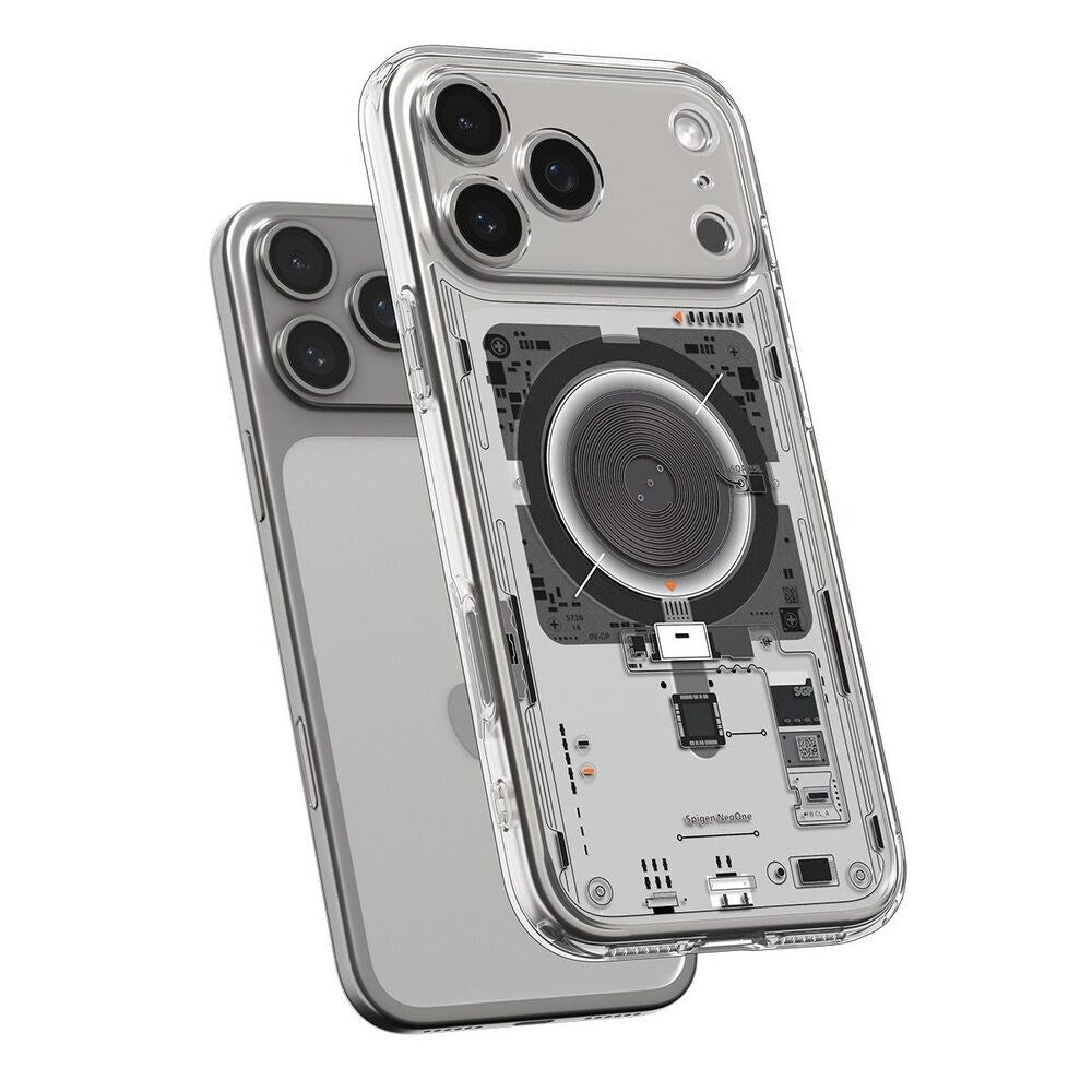 iPhone 18 Pro Max / 17 Pro Max Spigen Ultra Hybrid Deksel - MagSafe Kompatibel - Gjennomsiktig / Svart