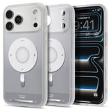 iPhone 18 Pro / 17 Pro Spigen Ultra Hybrid Deksel - MagSafe Kompatibel - Sølv