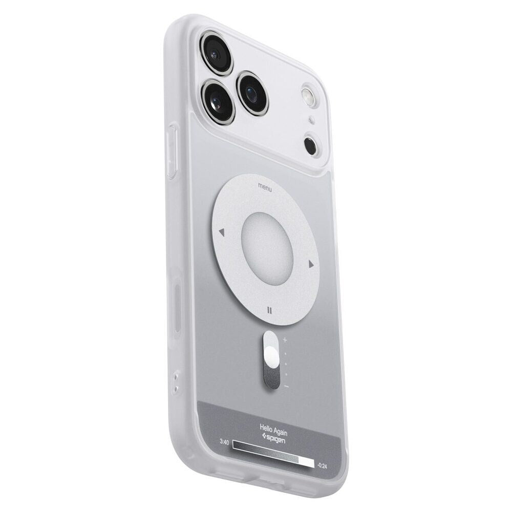 iPhone 18 Pro Max / 17 Pro Max Spigen Ultra Hybrid Deksel - MagSafe Kompatibel - Sølv