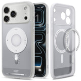 iPhone 18 Pro / 17 Pro Spigen Ultra Hybrid Deksel - MagSafe Kompatibel - Sølv