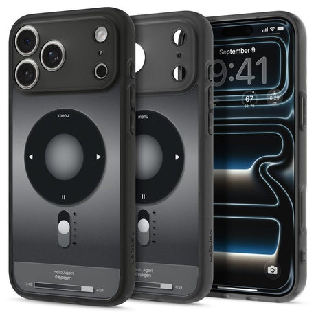 iPhone 18 Pro / 17 Pro Spigen Ultra Hybrid Deksel - MagSafe Kompatibel - Svart