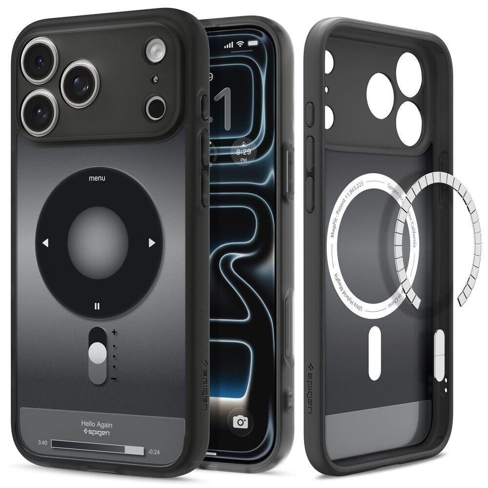 iPhone 18 Pro Max / 17 Pro Max Spigen Ultra Hybrid Deksel - MagSafe Kompatibel - Svart