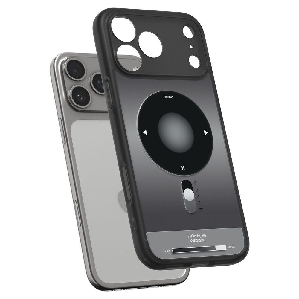 iPhone 18 Pro / 17 Pro Spigen Ultra Hybrid Deksel - MagSafe Kompatibel - Svart