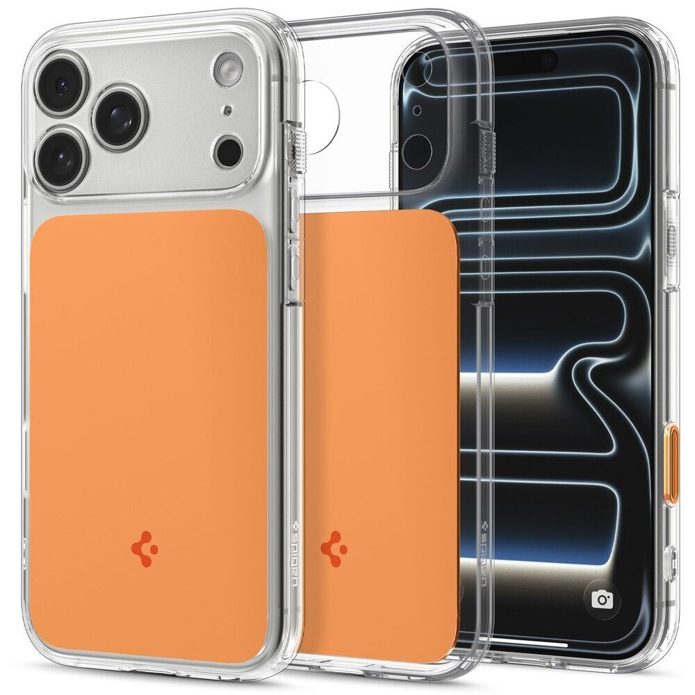 iPhone 18 Pro / 17 Pro Spigen Ultra Hybrid T Deksel - MagSafe Kompatibel - Oransje