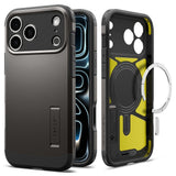 iPhone 18 Pro Max / 17 Pro Max Spigen Tough Armor T Deksel - MagSafe Kompatibel - Grå
