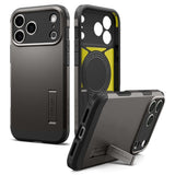 iPhone 18 Pro Max / 17 Pro Max Spigen Tough Armor T Deksel - MagSafe Kompatibel - Grå