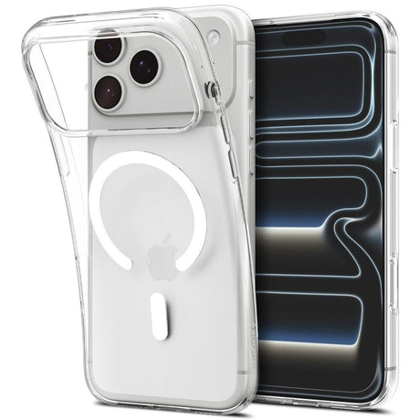 iPhone 18 Pro / 17 Pro Spigen Liquid Crystal Deksel - MagSafe Kompatibel - Gjennomsiktig