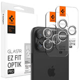 iPhone 16 Pro / 16 Pro Max / 15 Pro / 15 Pro Max / 14 Pro / 14 Pro Max Spigen EZ Fit. tR Optik Pro Kameralinsebeskyttelse - 2 Stk - Gjennomsiktig
