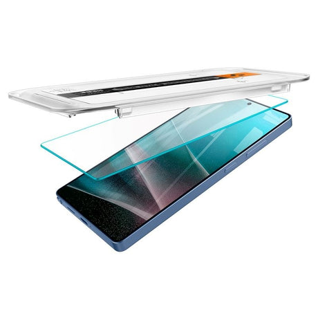 Samsung Galaxy S25 Ultra Spigen EZ Fit Glas.tR Skjermbeskytter 2 Stk. - Case Friendly - Gjennomsiktig