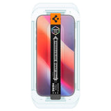 iPhone Air Spigen Glass tR EZ Fit Skjermbeskyttelsesglass - 2 stk - Gjennomsiktig