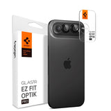 iPhone Air Spigen Glass tR EZ Fit Optik Pro Kameralinsebeskyttelsesglass - 2 stk - Svart